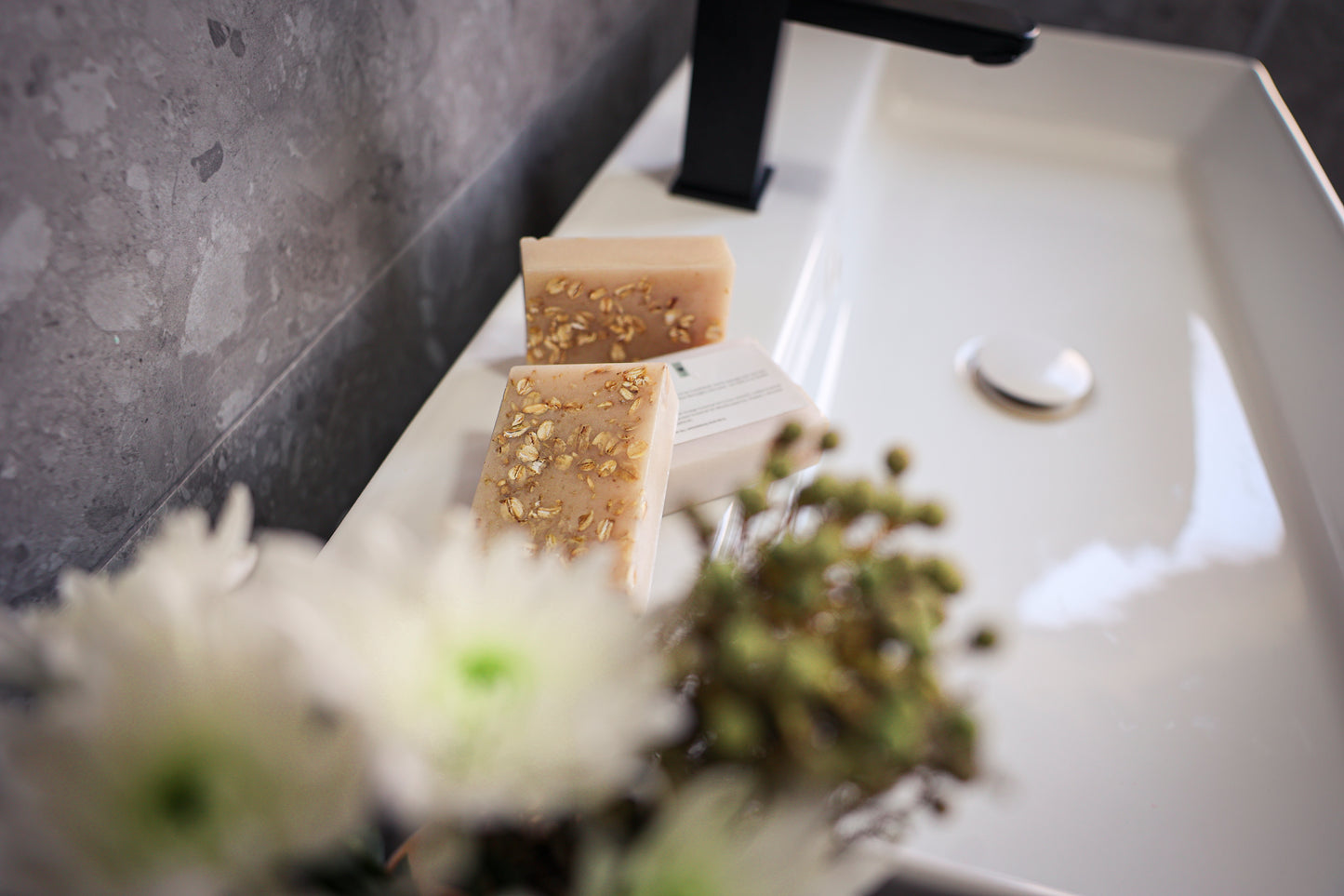 Mint Citrus Soap with Oats