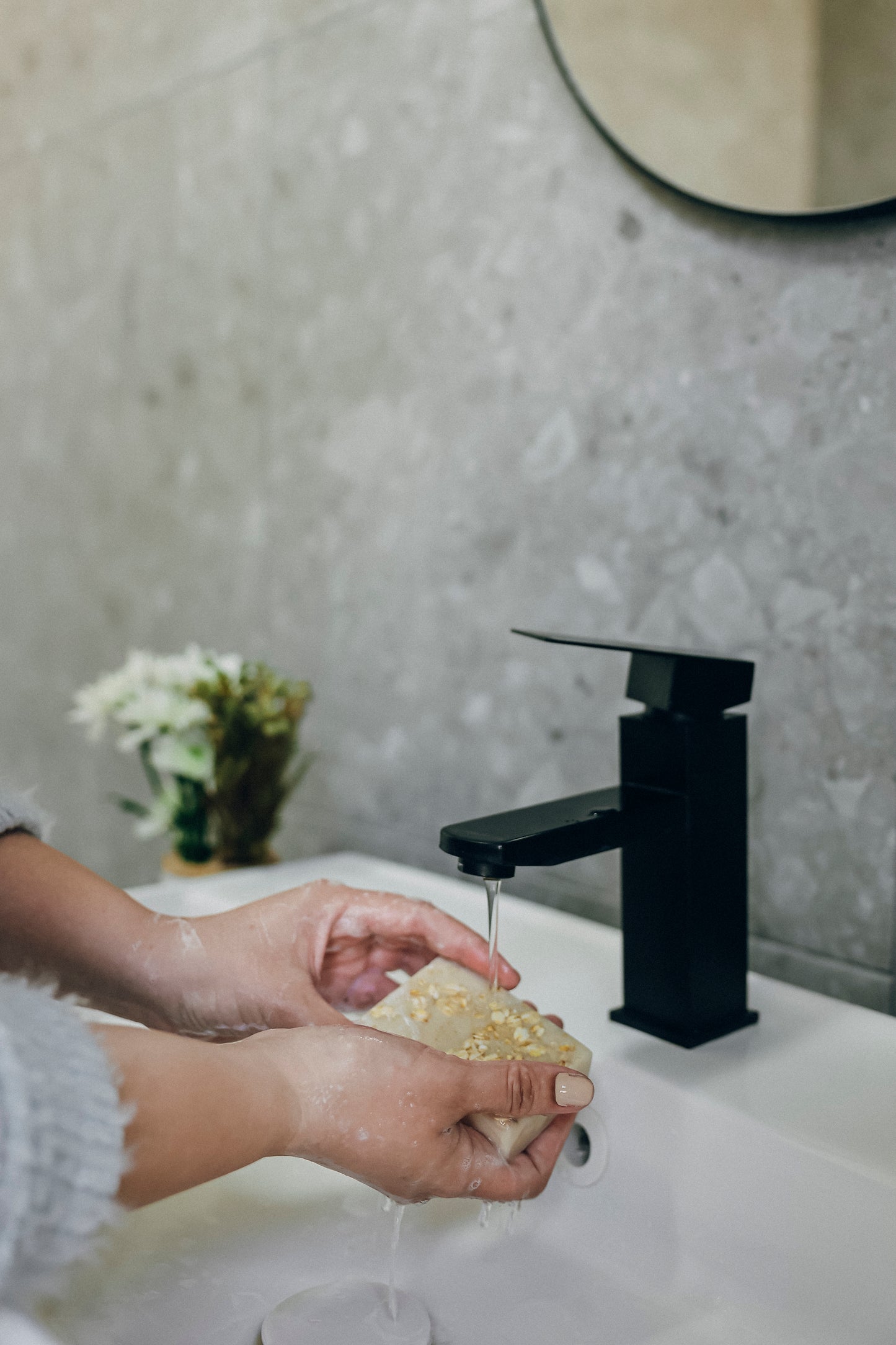 Mint Citrus Soap with Oats