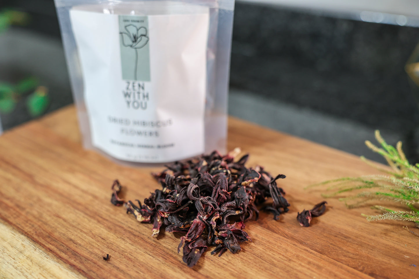 Dried Hibiscus Flowers