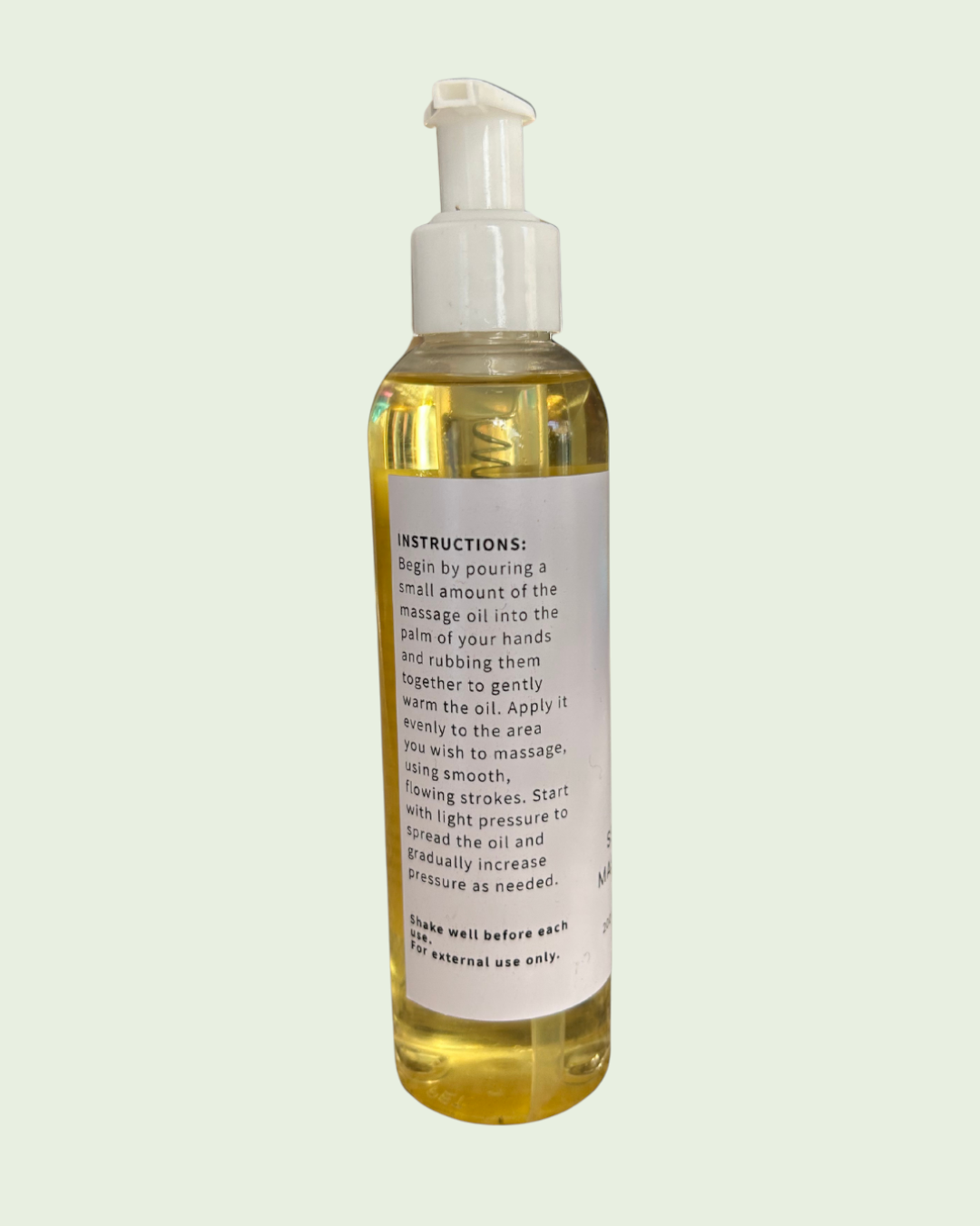 Serenity Massage Oil 200 ml – Calming Aromatherapy & Stress Relief