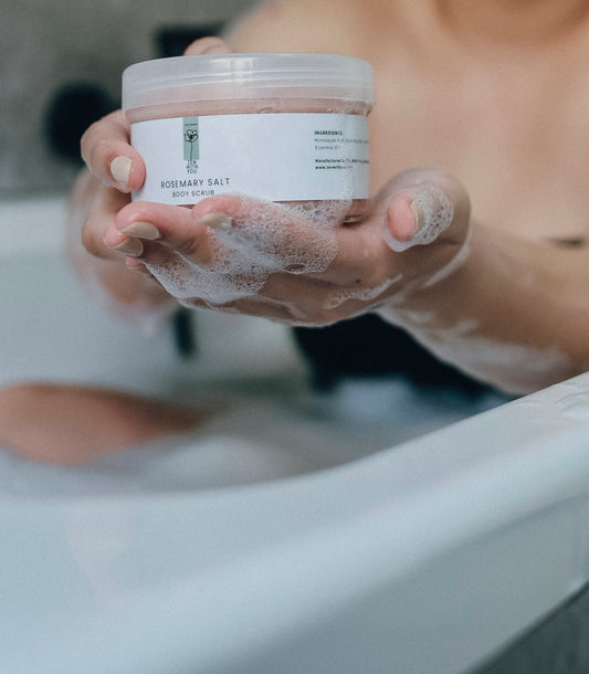 Rosemary Salt Scrub