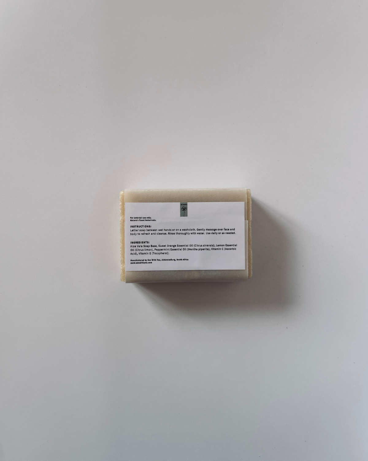 Mint Citrus Soap with Oats